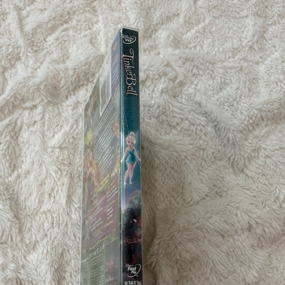 Disney Tinker Bell DVD with Green and Gold Cover - Picture 3 of 4